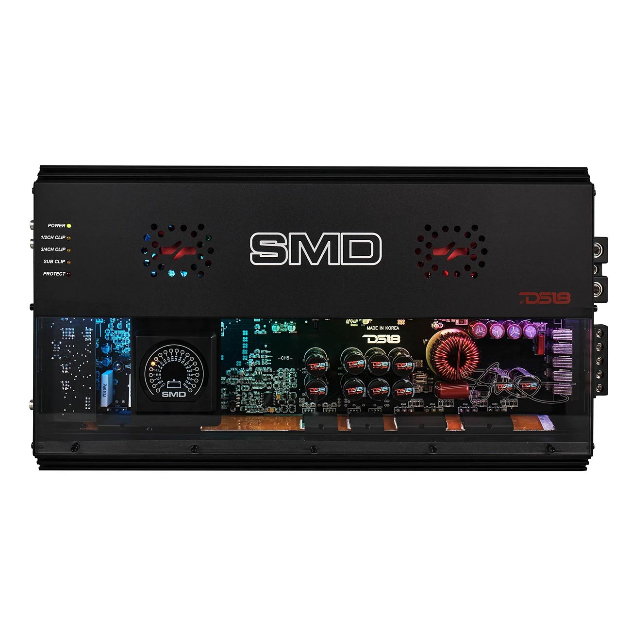 DS18 Steve Meade Design 5-Channel Stereo and Monoblock Amplifier - 2800 Watts