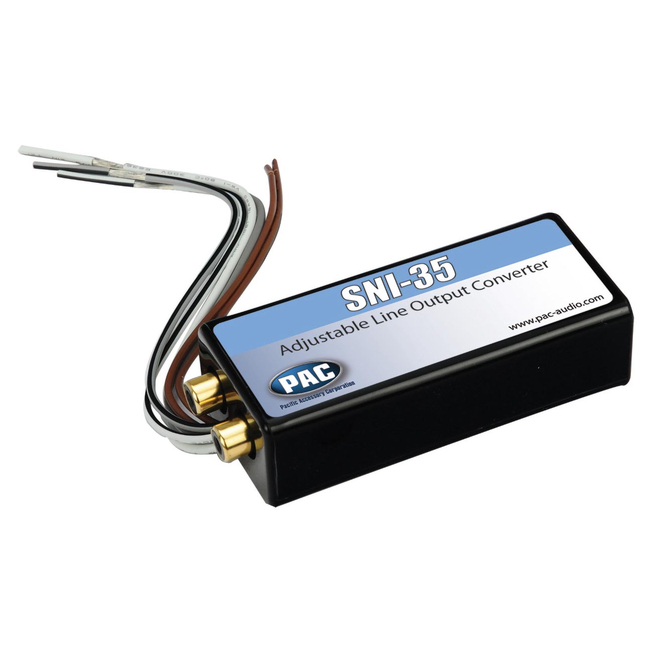 PAC SNI35 Adjustable Line Output Converter for Car Audio Systems