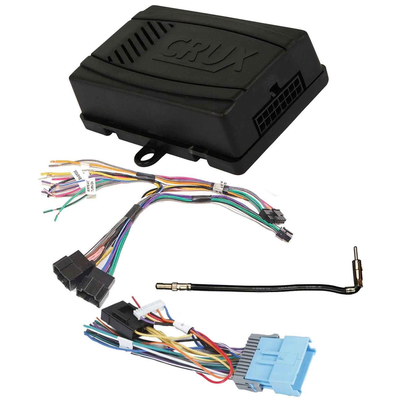 CRUX Radio Replacement Interface for Select 2004-2012 GM LAN Vehicles with 11-Bit Systems - Model SOCGM18B