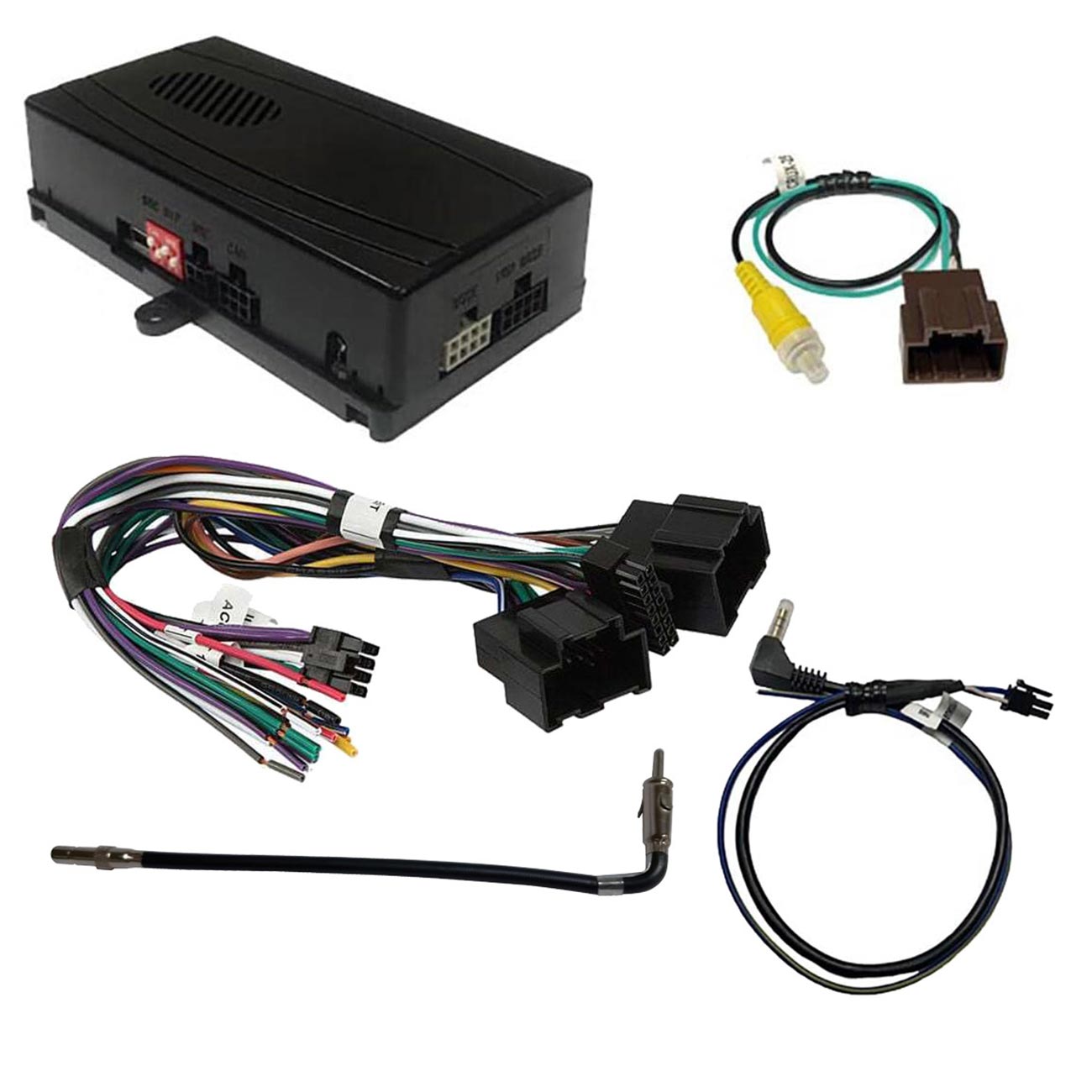 Crux SOOGM16K Radio Replacement Interface with OnStar & SWC Retention for Select 7-inch GM IOA & IOB Vehicles