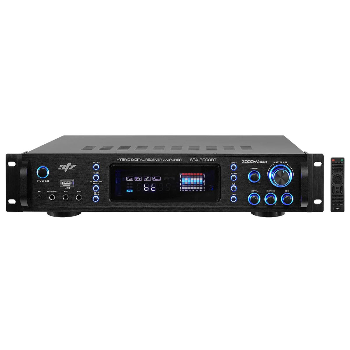 Nippon Studio-Z SPA3000BT 3000-Watt Hybrid Home Receiver with Bluetooth