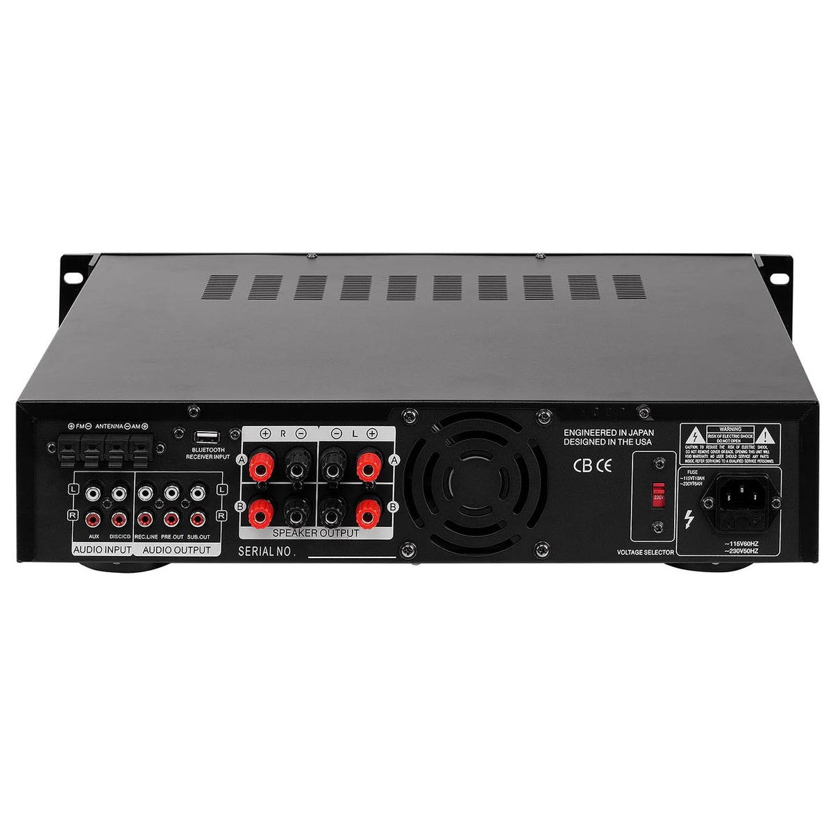 Nippon Studio-Z SPA3000BT 3000-Watt Hybrid Home Receiver with Bluetooth