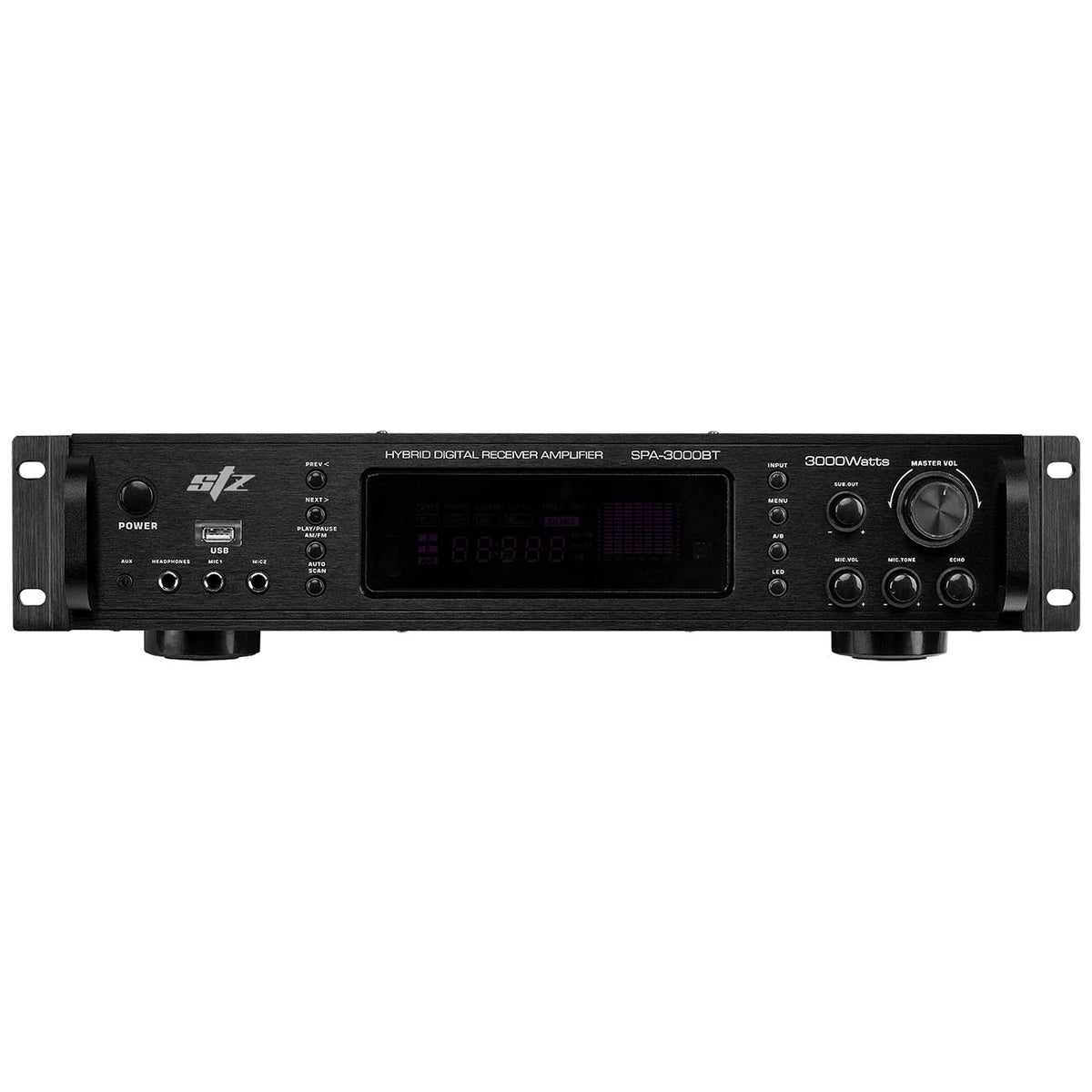 Nippon Studio-Z SPA3000BT 3000-Watt Hybrid Home Receiver with Bluetooth