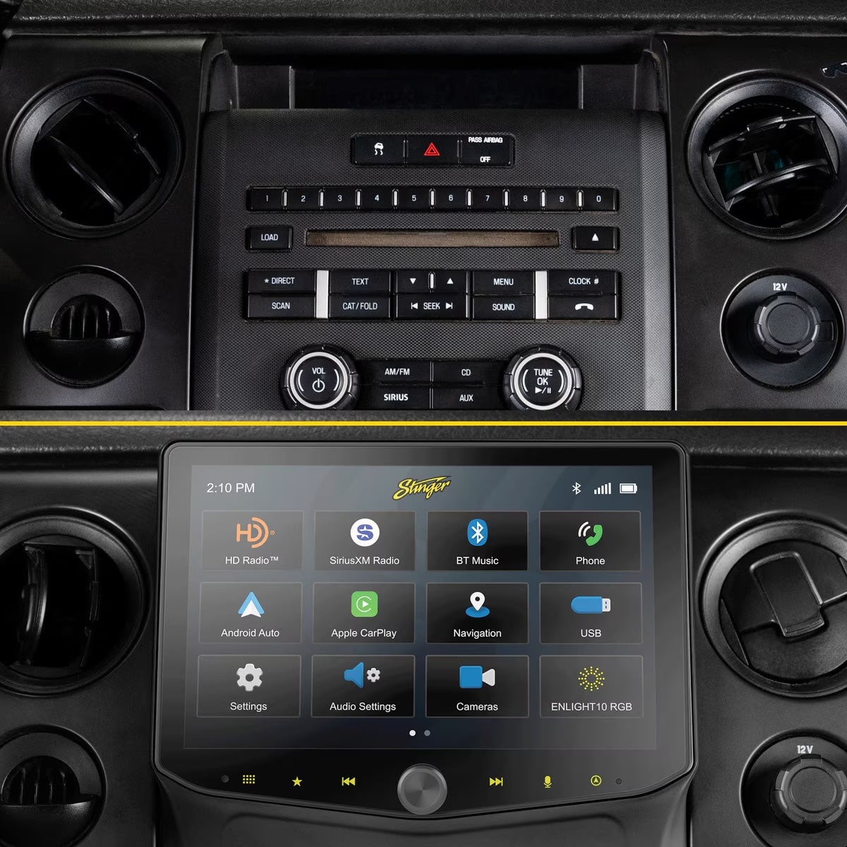 Stinger SR-F15009HX FORD F-150 INSTALLATION KIT FOR HORIZON10® MULTIMEDIA HEAD UNIT