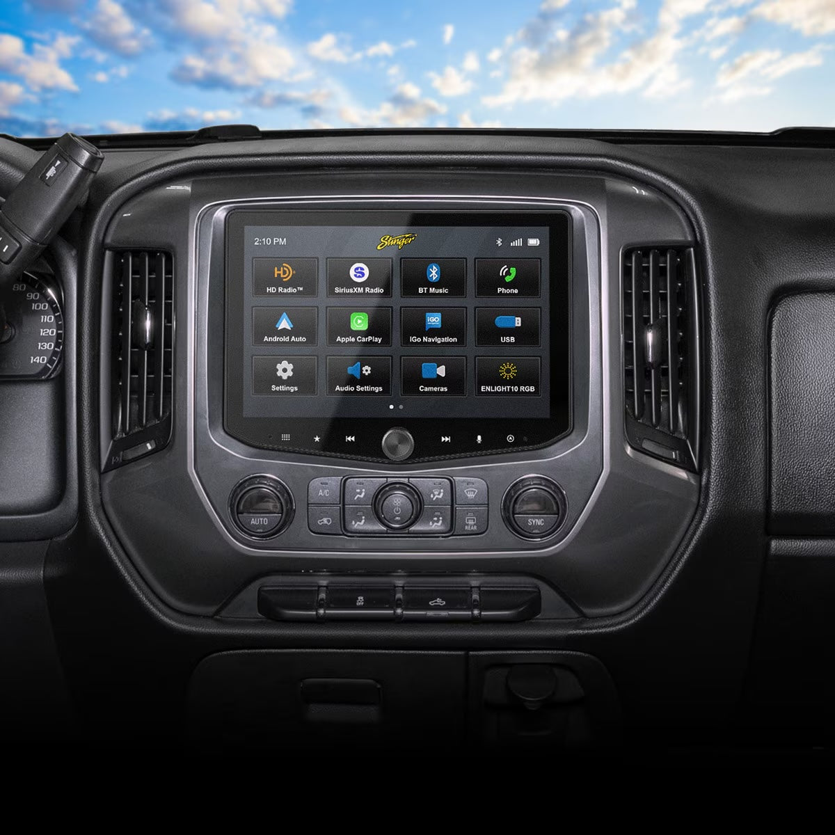 Stinger SR-GM14HX SILVERADO/SIERRA INSTALLATION KIT FOR HORIZON10® MULTIMEDIA HEAD UNIT