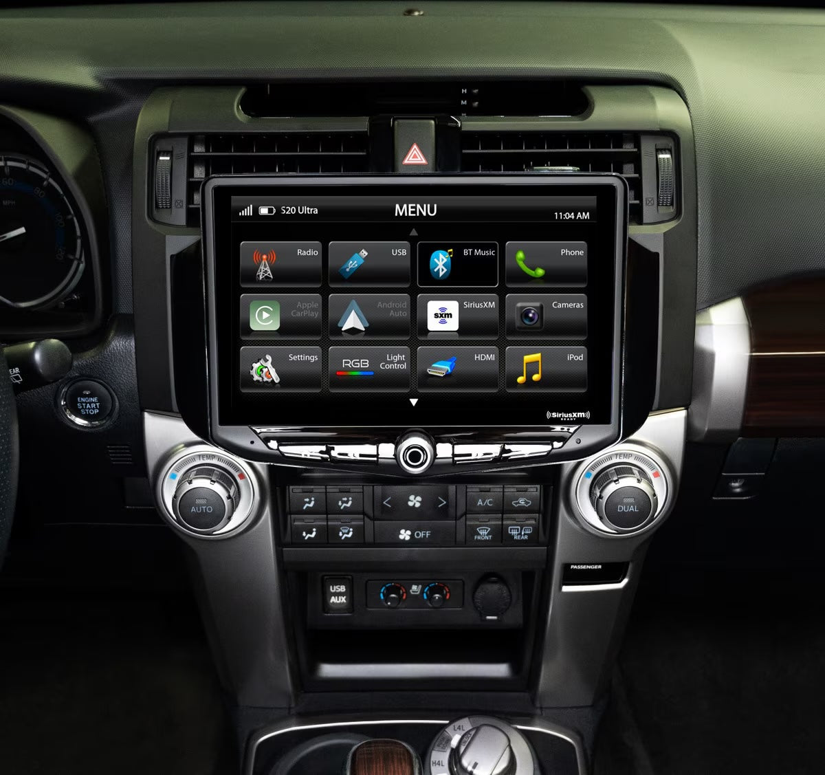 Stinger SR-RUN10H TOYOTA 4RUNNER INSTALLATION KIT FOR HEIGH10® MULTIMEDIA HEAD UNIT