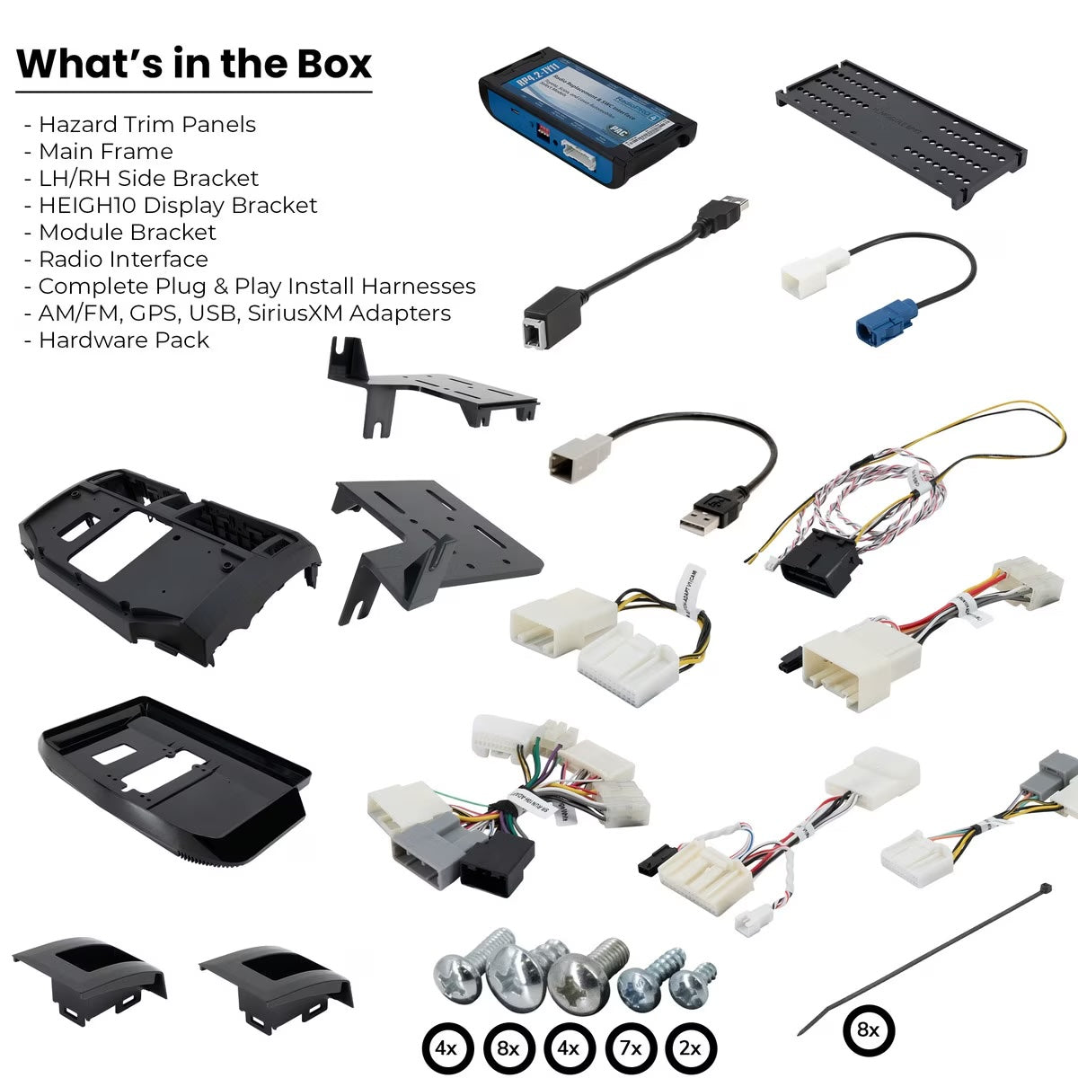 Stinger SR-RUN10H TOYOTA 4RUNNER INSTALLATION KIT FOR HEIGH10® MULTIMEDIA HEAD UNIT