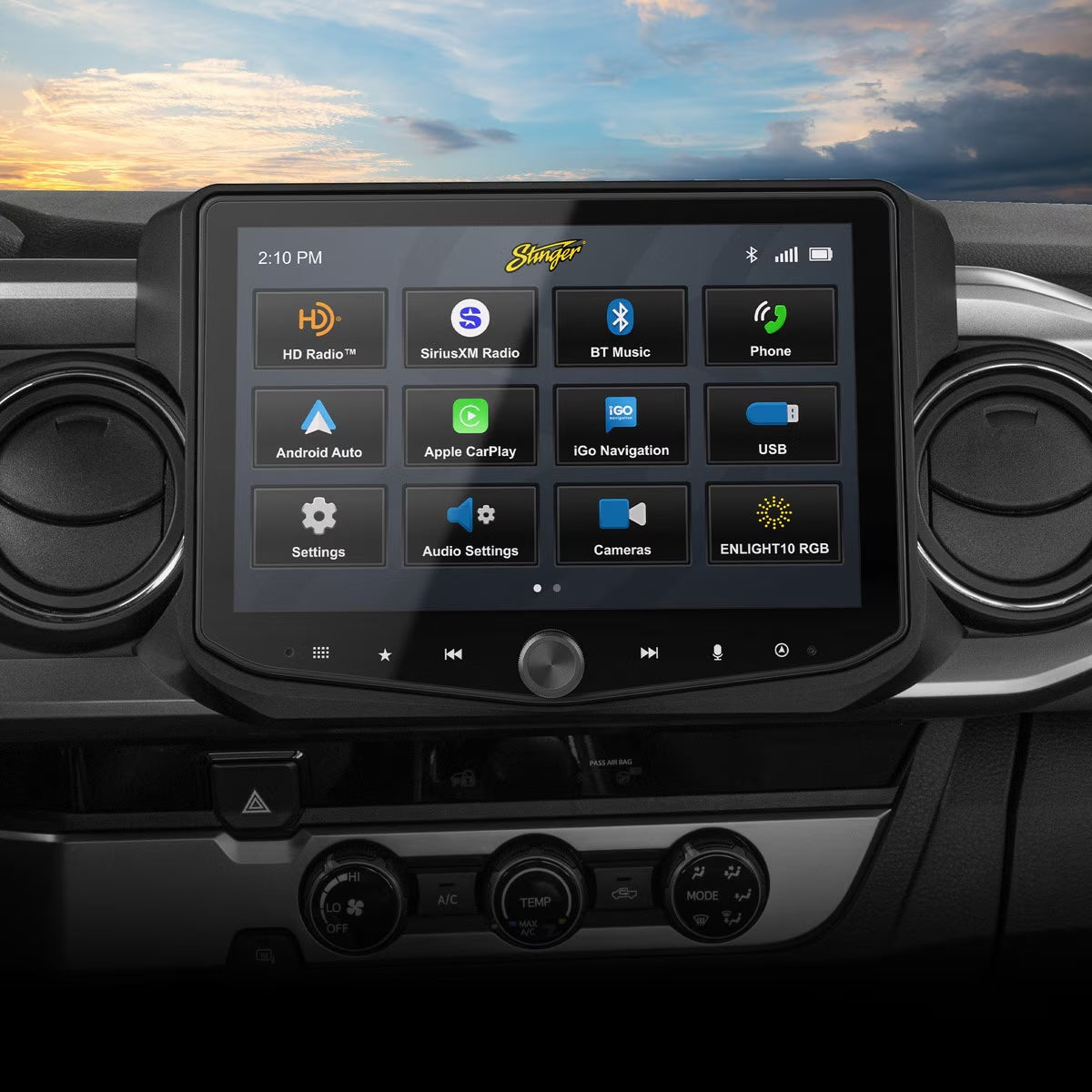 Stinger SR-TAC16HX TACOMA INSTALLATION KIT FOR HORIZON10® MULTIMEDIA HEAD UNIT