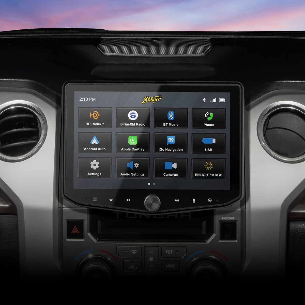 Stinger SR-TUN14HX TOYOTA TUNDRA INSTALLATION KIT FOR HORIZON10® MULTIMEDIA HEAD UNIT