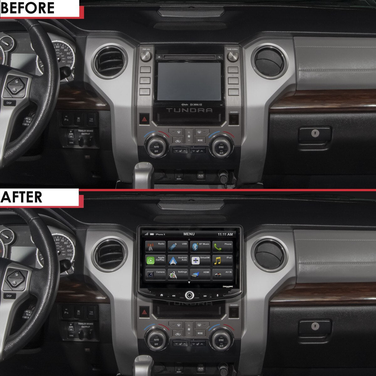 Stinger SR-TUN14H TOYOTA TUNDRA INSTALLATION KIT FOR HEIGH10® MULTIMEDIA HEAD UNIT