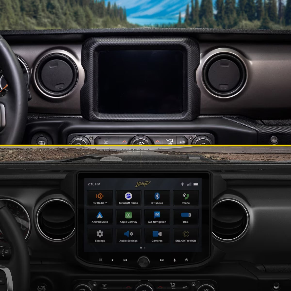Stinger SRK-JW18HX WRANGLER JL/GLADIATOR JT HORIZON10® INTEGRATION & INSTALLATION KIT