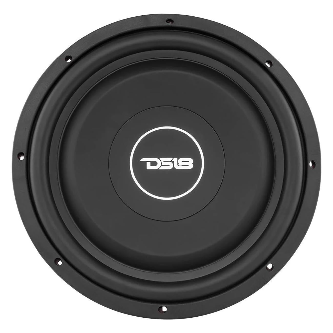 DS18 SRW124D 12-inch Shallow Mount Subwoofer with Dual 4 Ohm Voice Coils