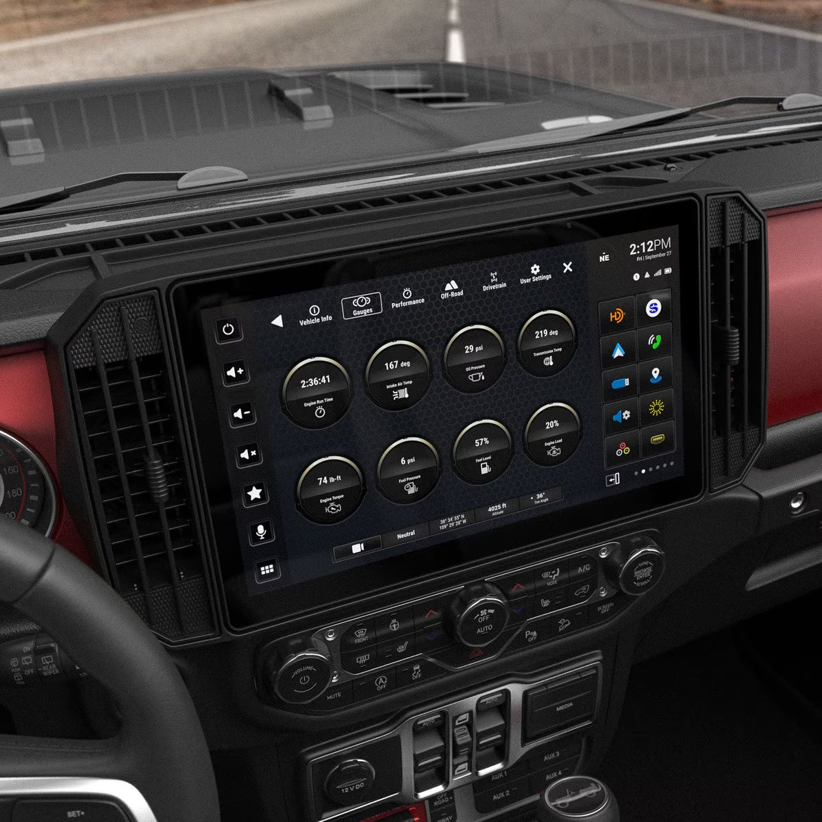 Stinger SRX-JW18128 JEEP WRANGLER JL/GLADIATOR JT HORIZON12® MULTIMEDIA INFOTAINMENT DISPLAY WITH INTEGRATION & INSTALLATION KIT