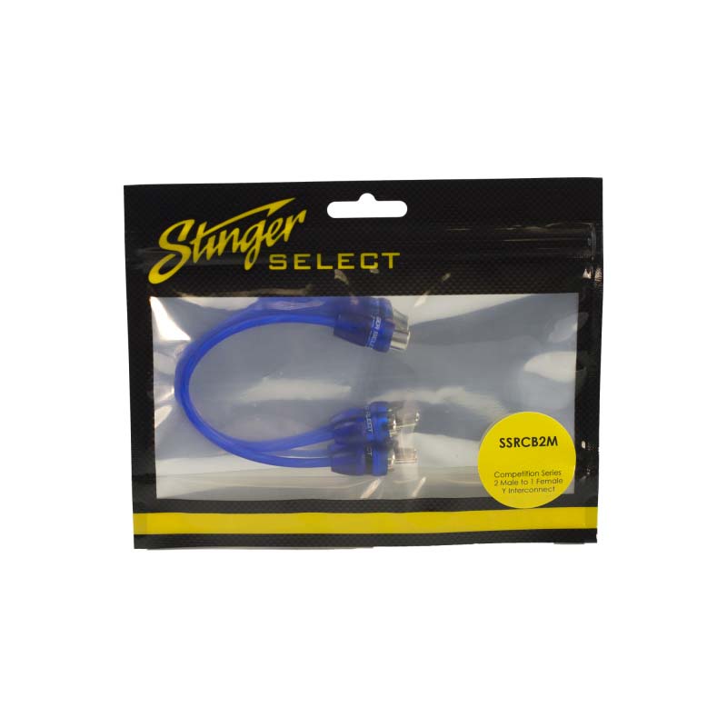 Stinger 2M-1F Blue Comp Series Y Connect - 6-inch