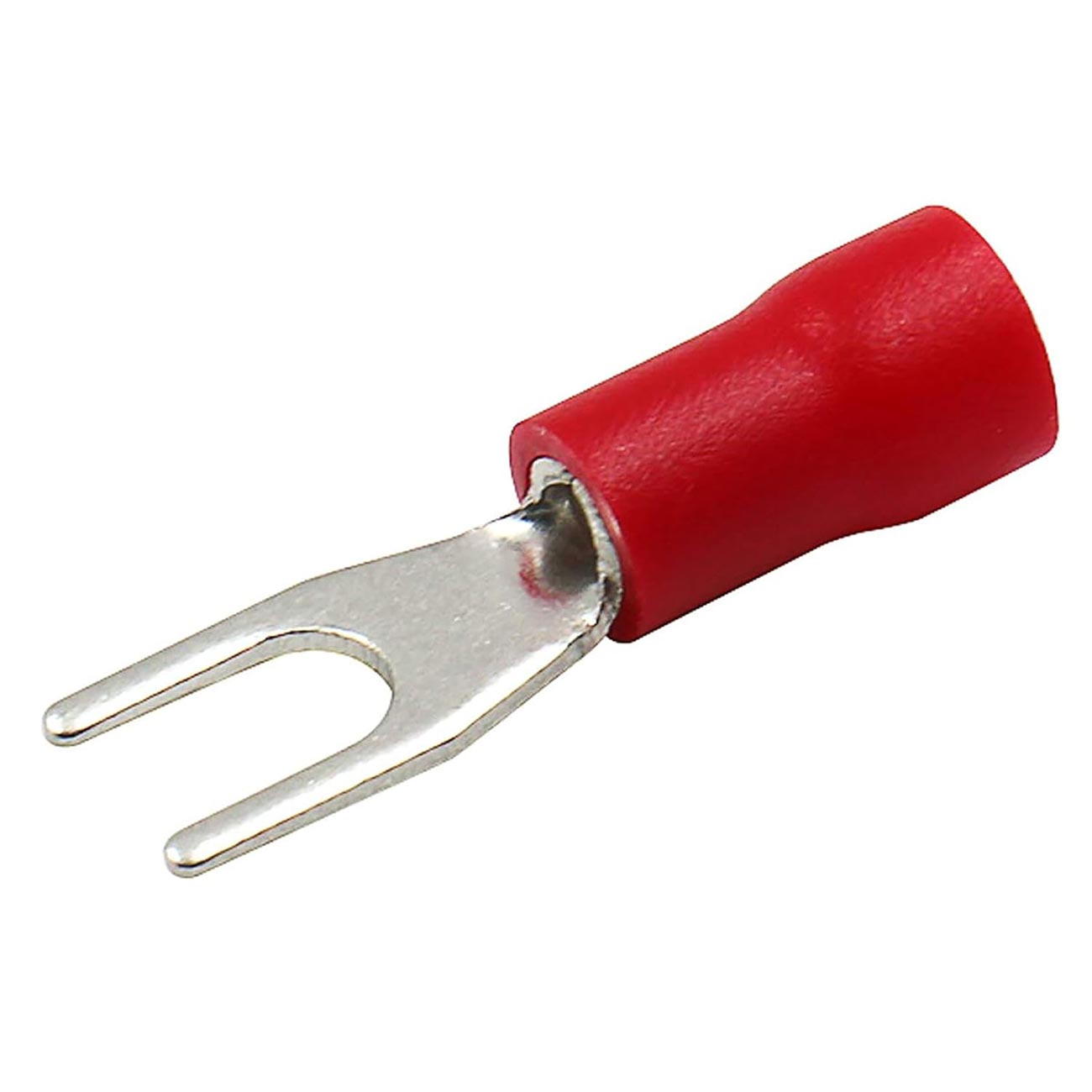 XScorpion #10 Spade Terminals - 18/22 Gauge Red Pack of 100