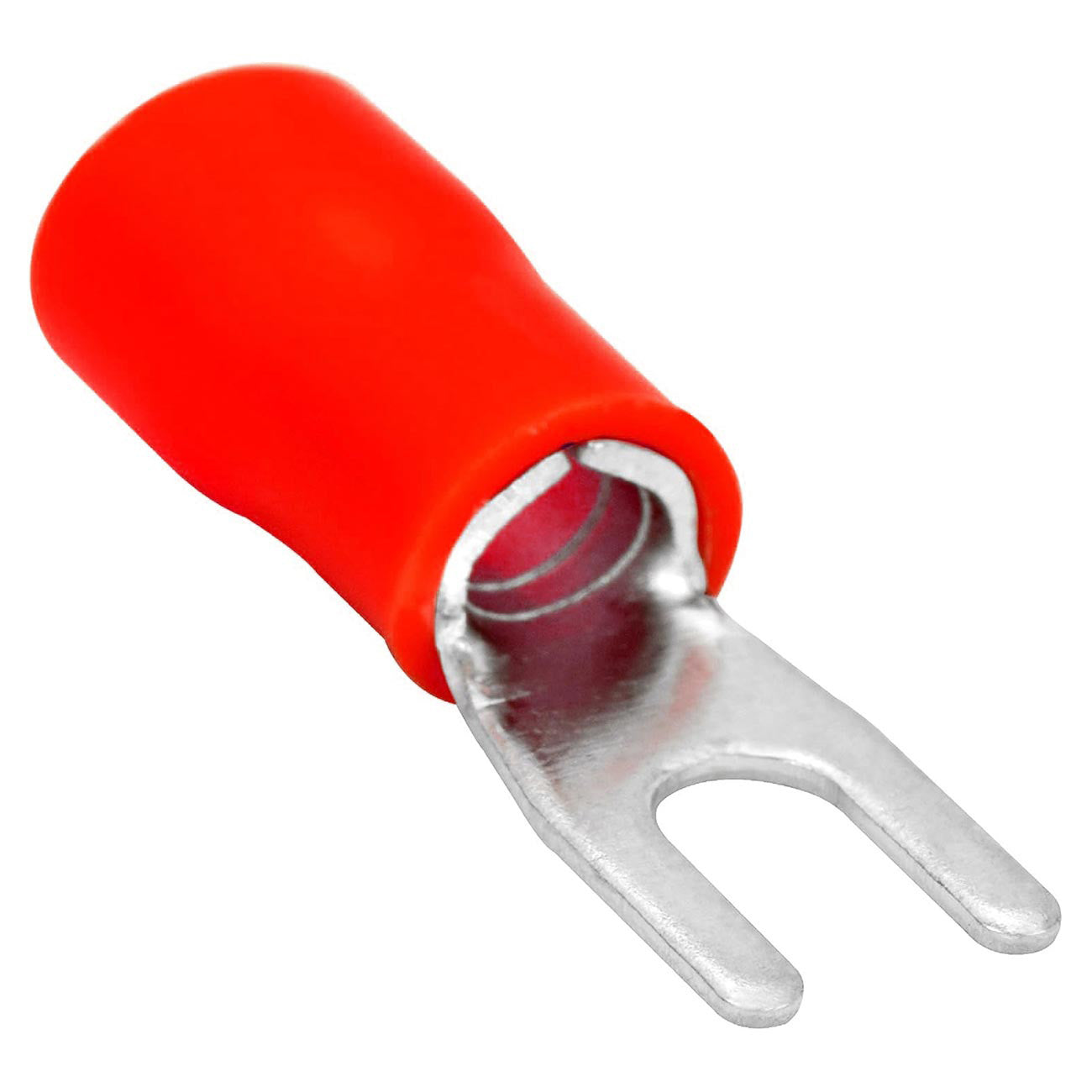 XScorpion #10 Spade Terminals - 18/22 Gauge Red Pack of 100
