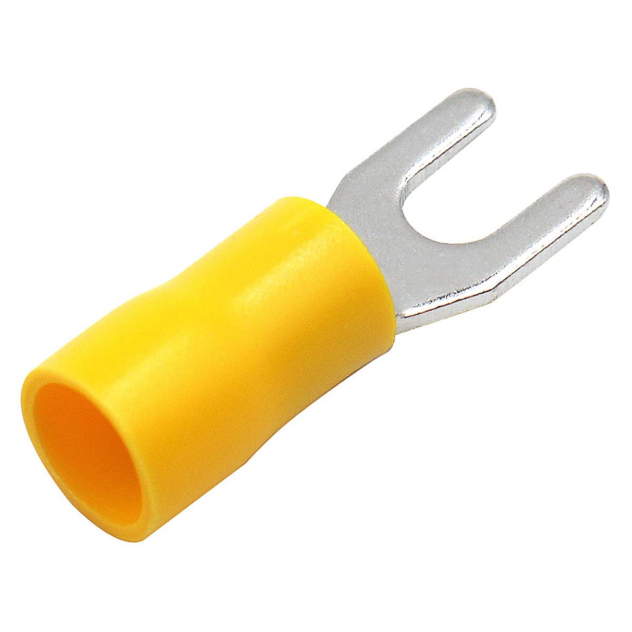 Xscorpion #8 Spade Terminals - 10/12 Gauge, Yellow, Pack of 100