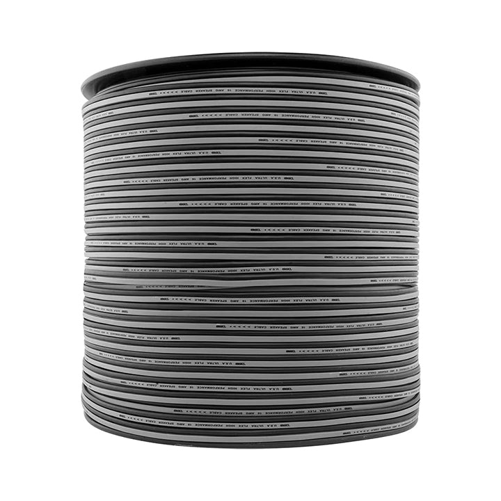 DS18 Ultra Flex CCA Speaker Wire 16 Gauge, 1000 Feet - Silver and Black