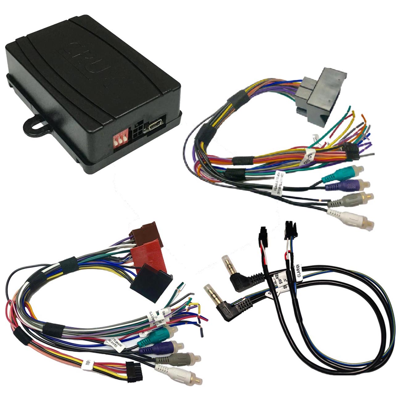 CRUX Radio Replacement with SWC Retention for '02-'10 Audi Vehicles - SWRAD55