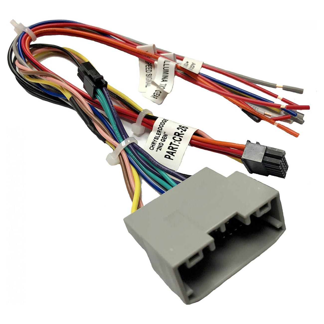 CRUX SWRCR59 Radio Replacement Interface with SWC Retention for Select 2005-2018 Chrysler, Dodge, Jeep Vehicles