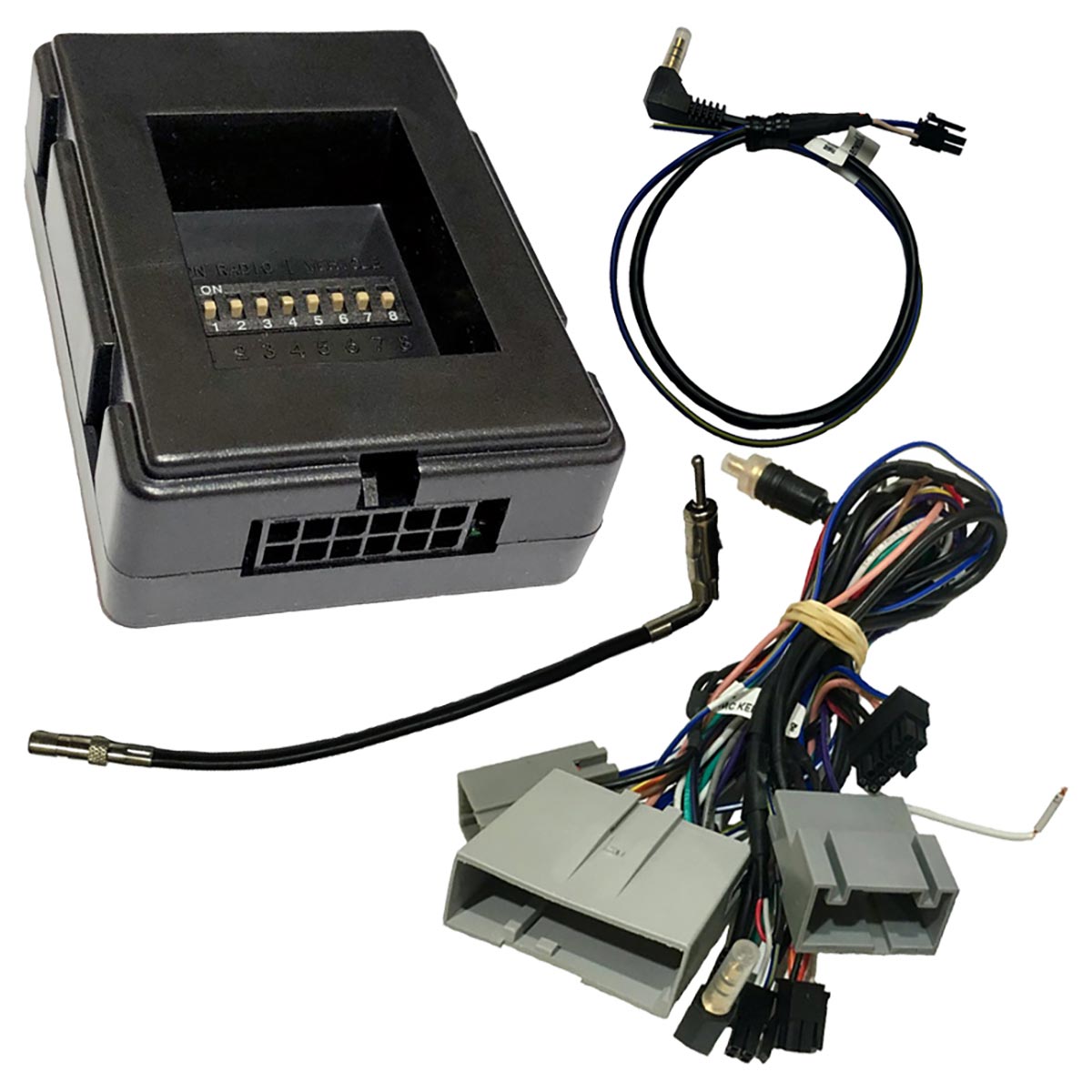 CRUX SWRFD60L Radio Replacement Interface for Select 2003-2012 Ford, Lincoln, and Mercury Vehicles with Analog Steering Wheel Control