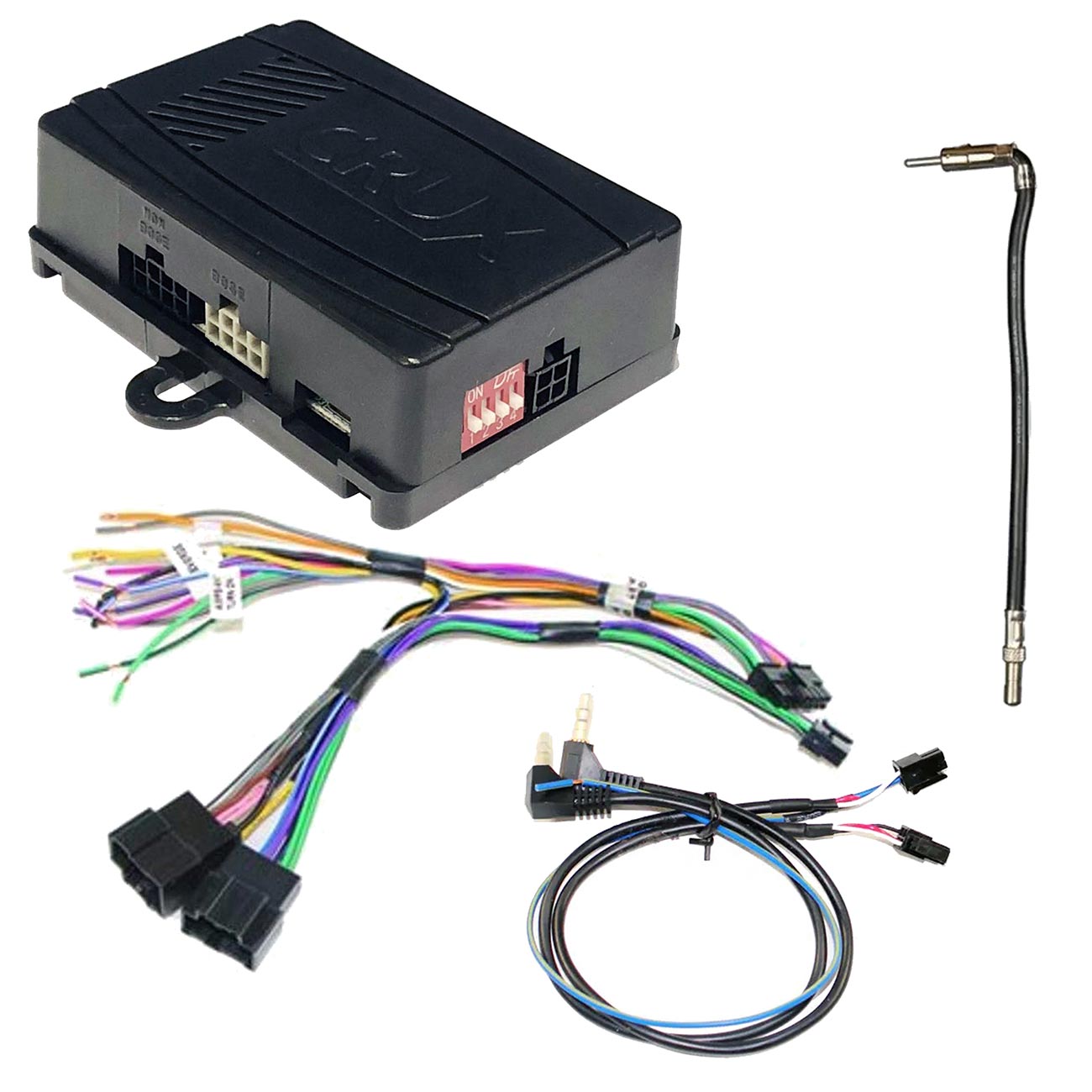 CRUX SWRGM49S Radio Replacement Interface with Steering Wheel Control Retention for GM Vehicles 2019 and Up
