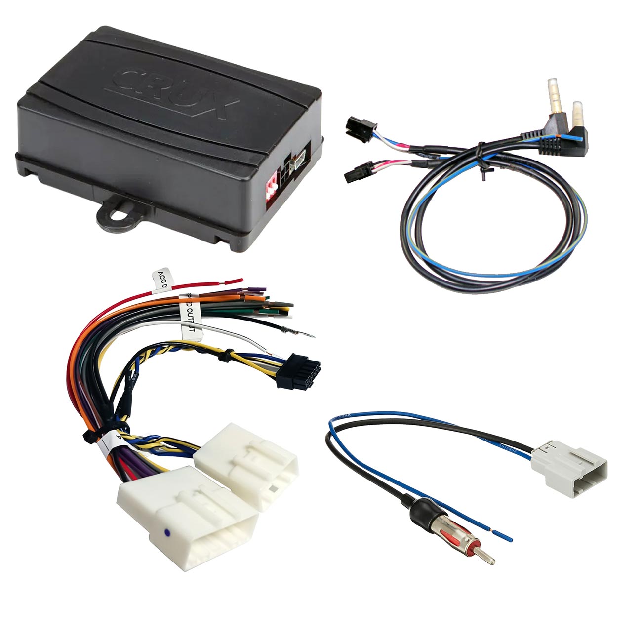 Crux Radio Replacement with SWC Retention for Select 2013-2019 Nissan Vehicles by CRUX (Part Number SWRNS63A)