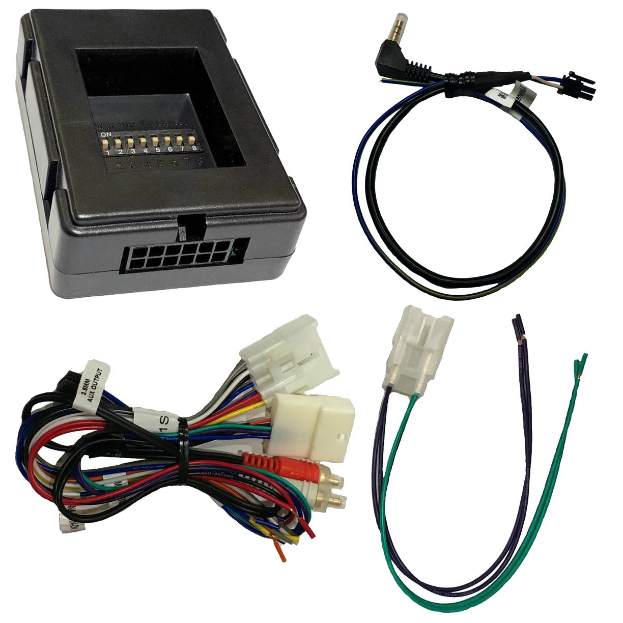 CRUX Radio Replacement Interface for Select 2003-2014 Toyota and Scion Vehicles with Steering Wheel Control Compatibility - Model SWRTY61S