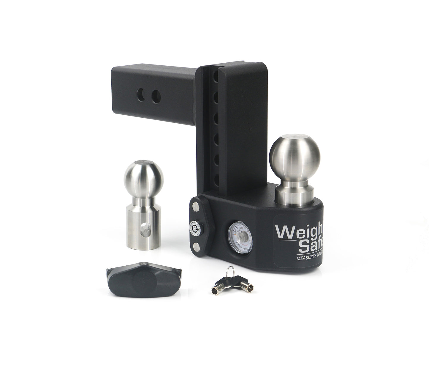 Weigh Safe - SWS6-2.5 - Trailer Hitch - Steel  6" Drop Hitch with 2.5" Shank (8K/22K GTWR) - P/N: SWS6-2.5