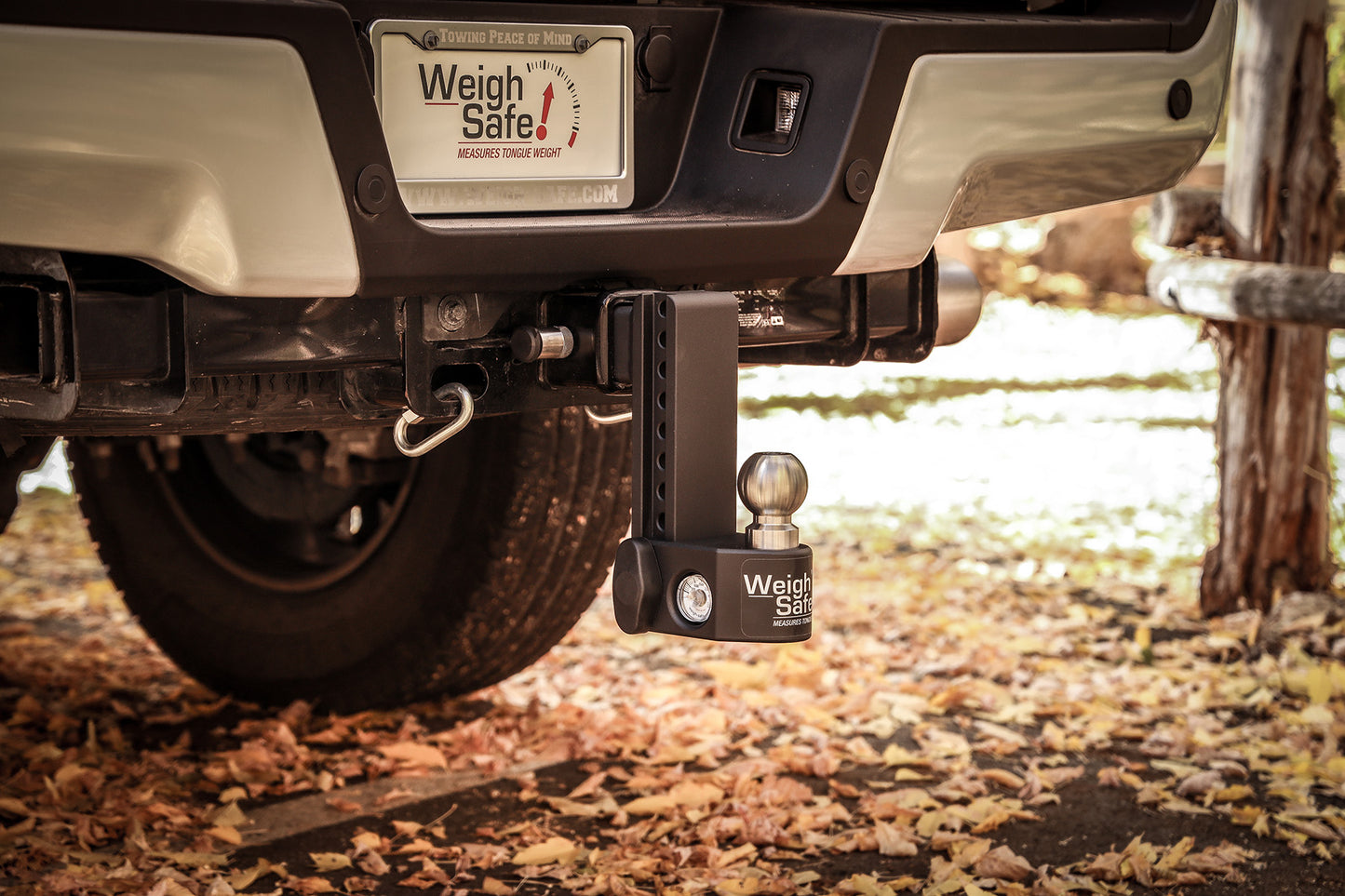 Weigh Safe - SWS8-2.5 - Trailer Hitch - Steel  8" Drop Hitch with 2.5" Shank (8K/22K GTWR) - P/N: SWS8-2.5