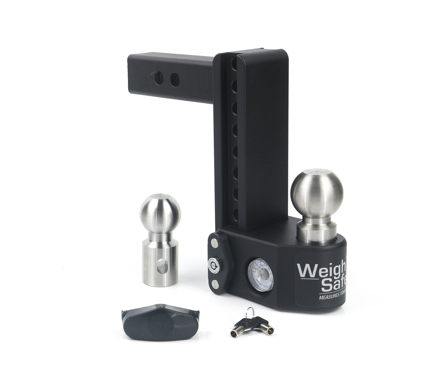 Weigh Safe - SWS8-2 - Trailer Hitch - Steel  8" Drop Hitch with 2" Shank (8K/15K GTWR) - P/N: SWS8-2