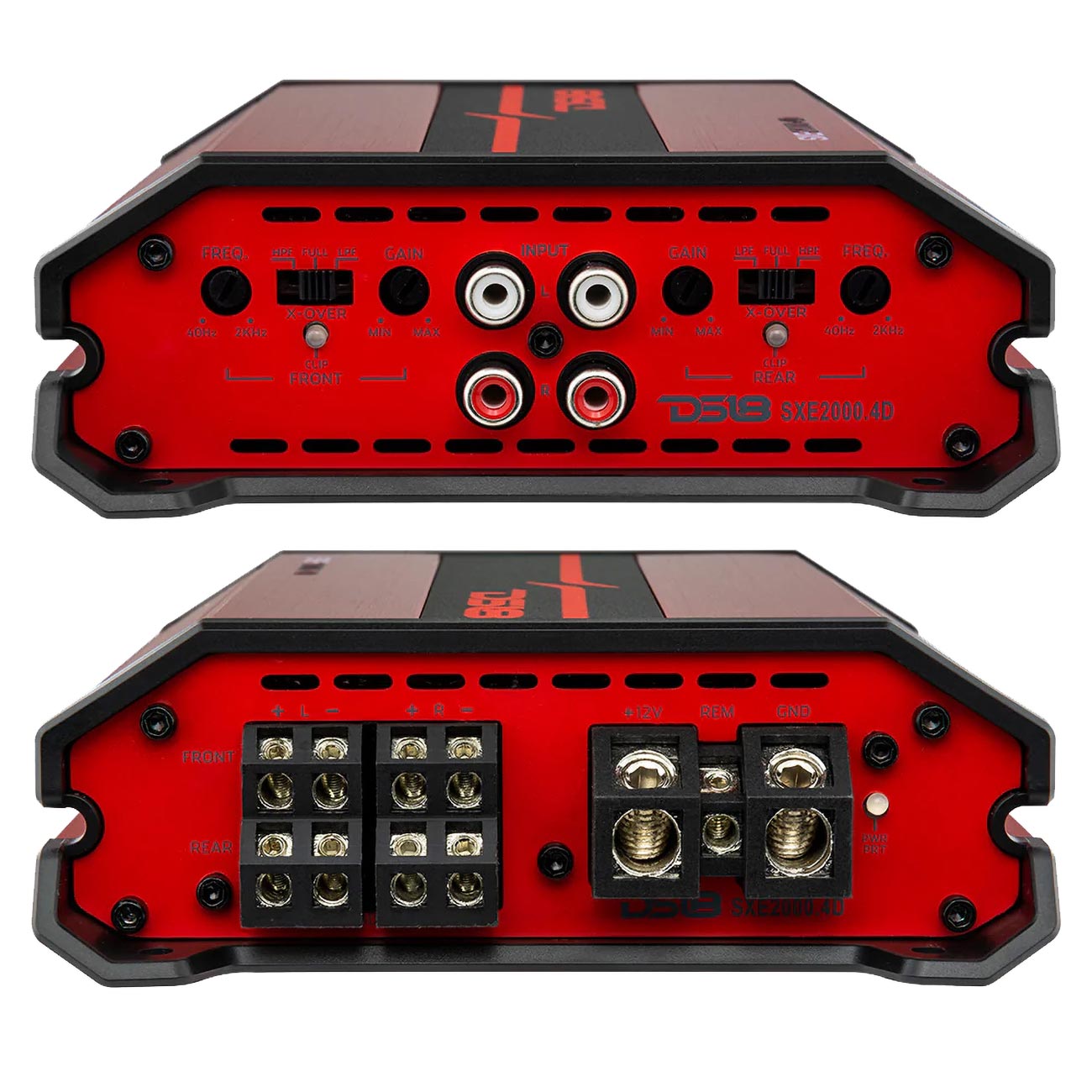 DS18 SXE20004DRD 4-Channel 2000W Class D Car Amplifier
