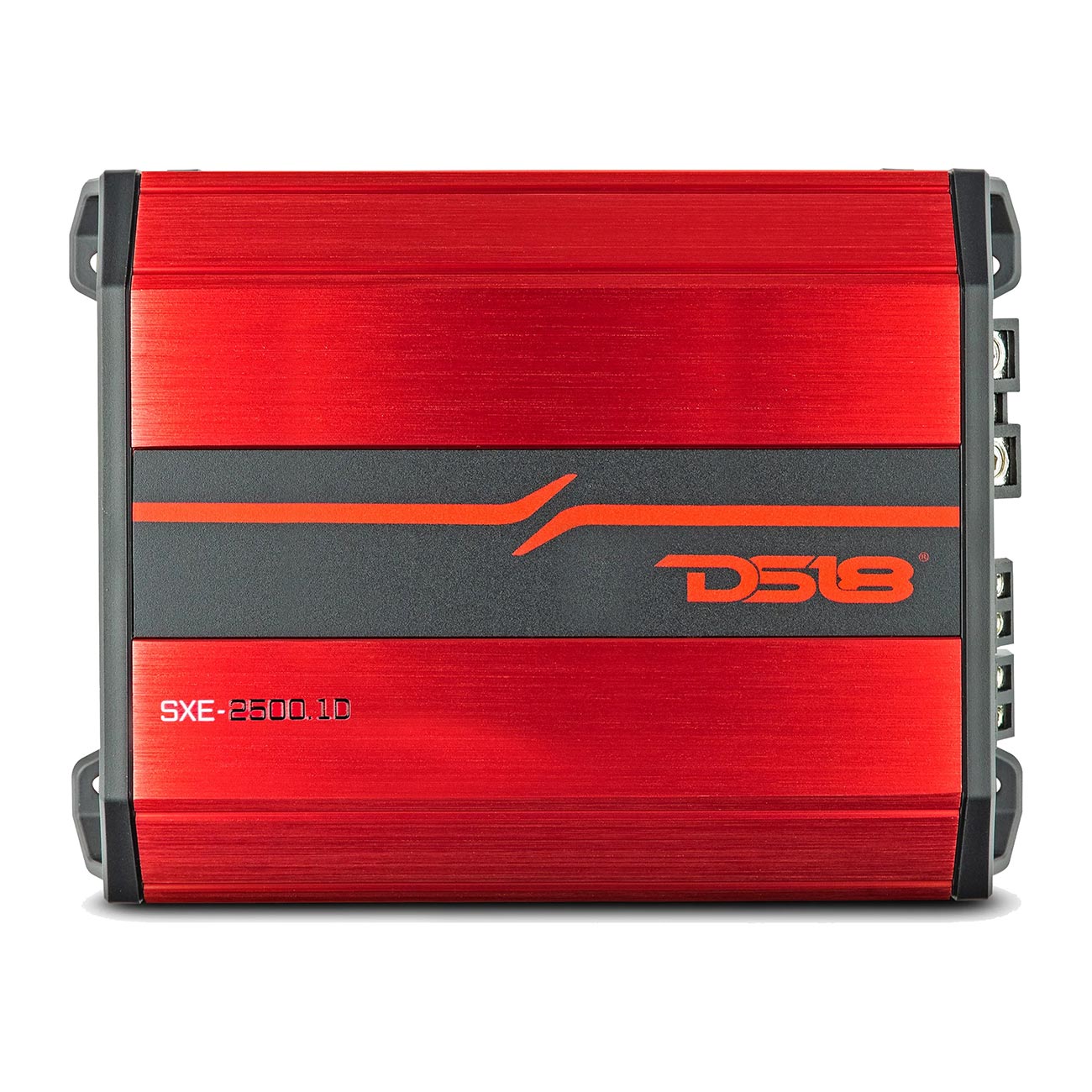 DS18 SXE 1-Channel Class D Amplifier 800 Watts RMS at 1 Ohm - Red