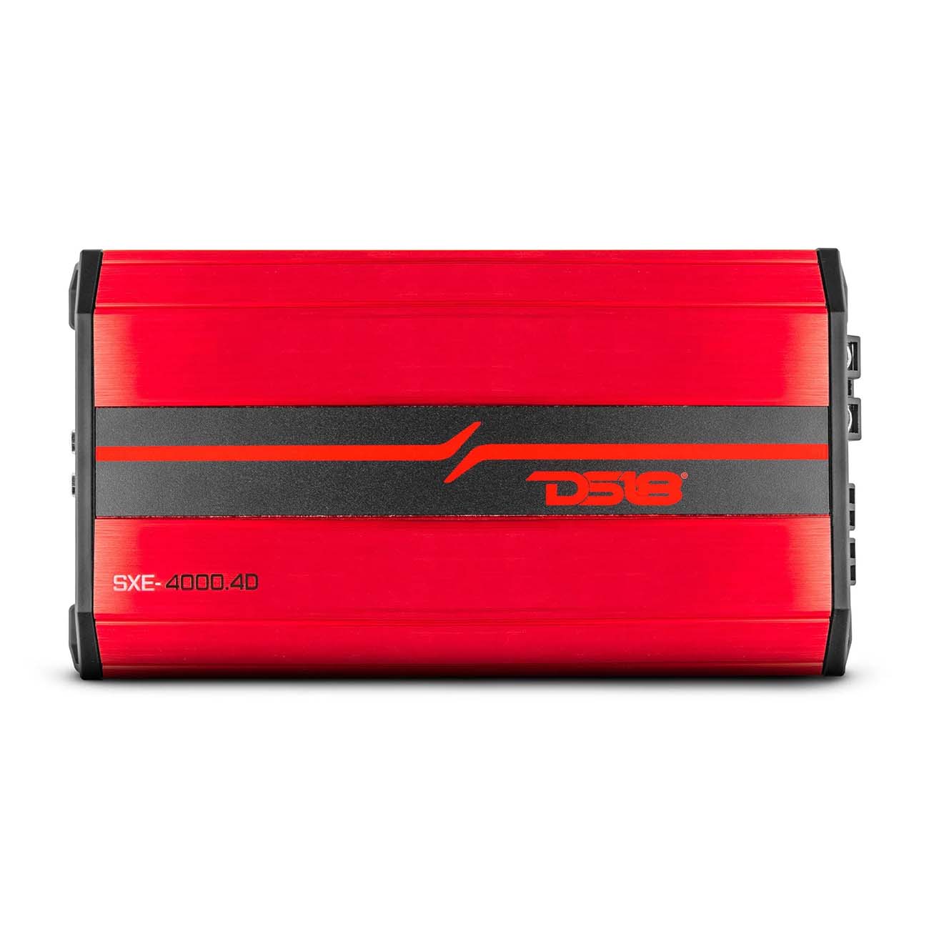 DS18 SXE40004DRD 4-Channel Amplifier – 1720W RMS / 4000W Max, Red