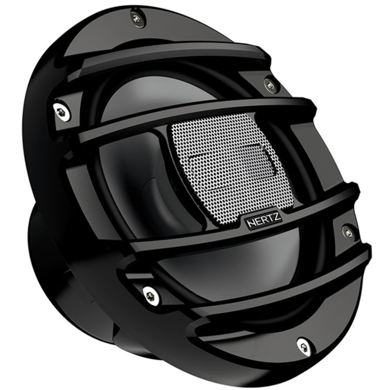 Hertz HMX 8 S 8" 100W RMS (200W Peak Power Handling) Powersport Coaxial Speakers - Black (SDEOL)