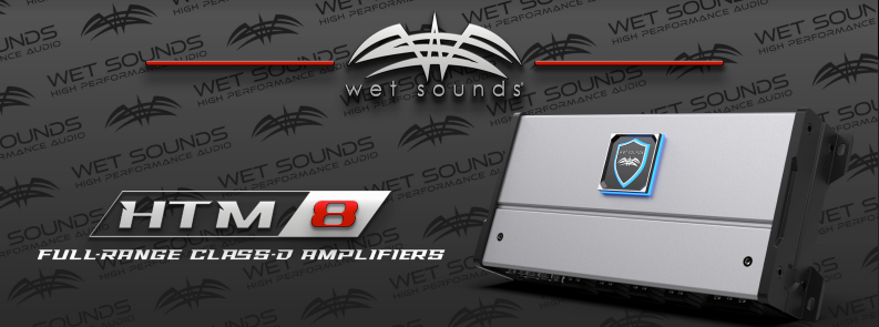 Wet Sounds HTM-8 Full-Range Class D Amplifier