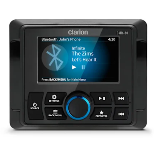Clarion #010-03228-00 CMR-30 Radio Remote Control; For use with CMM-30 and CMM-30BB Radios. With 3 inch Fill Color LCD Display.