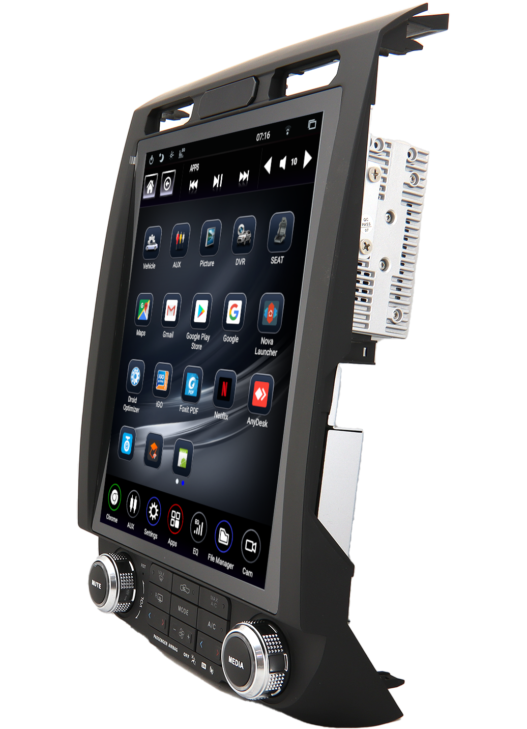 Linkswell Gen 5 T-Style Radio for Ford Expedition (2018-2021) TS-FDED12-1AK-5S - View 2