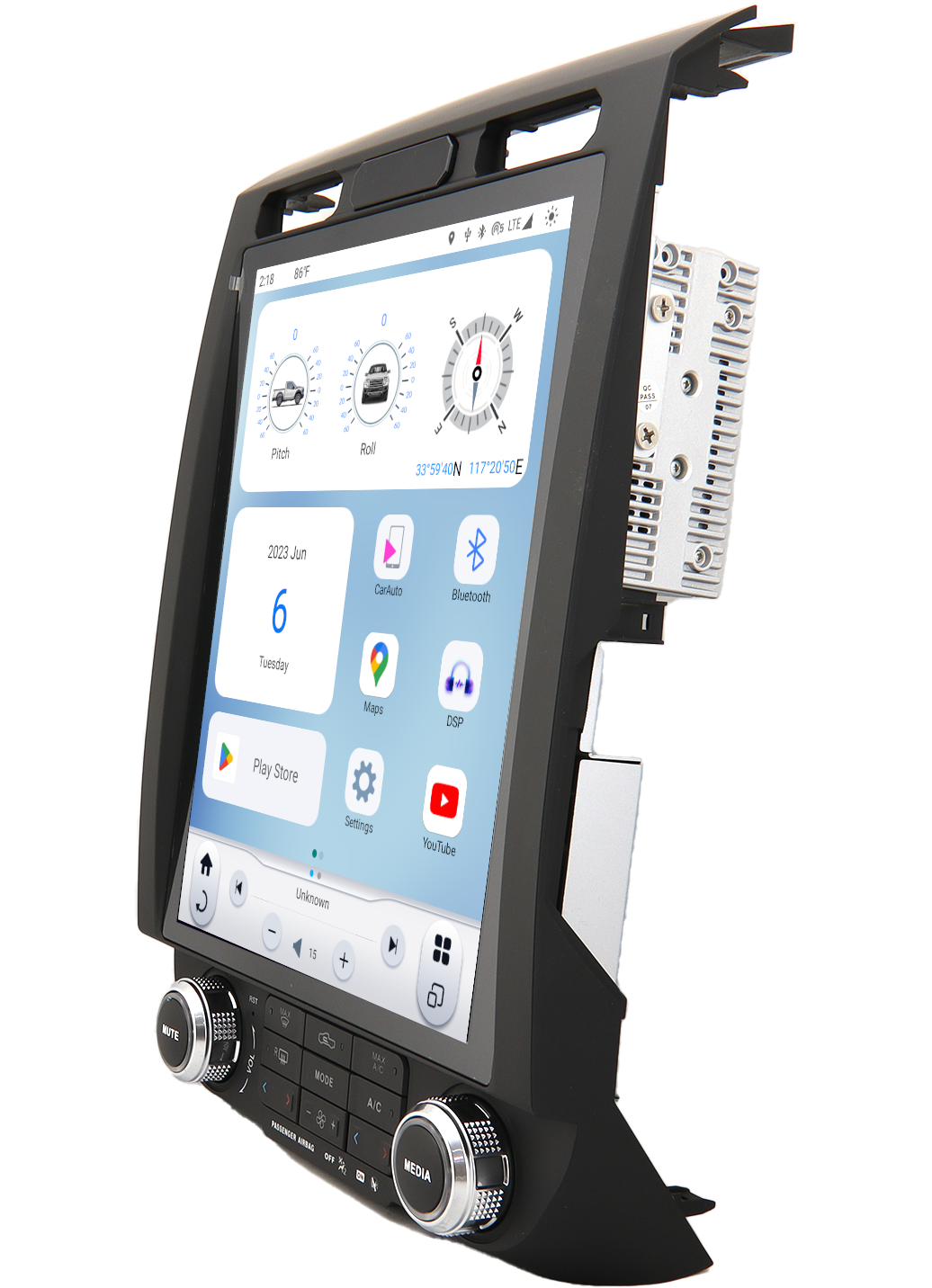 Linkswell 2018-2021 FORD EXPEDITION GENERATION 6 T-STYLE RADIO - View 3