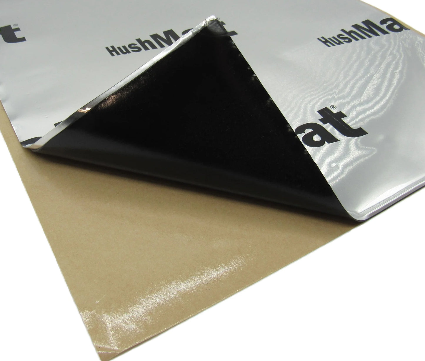 HushMat Door Kit #10201 – Automotive Thermal Insulation & Sound Deadening (10 Sq Ft, Silver Foil Foil)