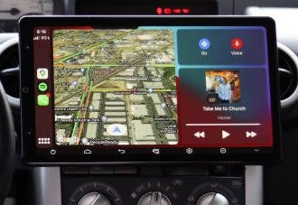 Linkswell 10.1″ Universal Double Din Android Radio 10.1" Motorized Screen   SKU TA-UVDD10-1RR-4C - View 2