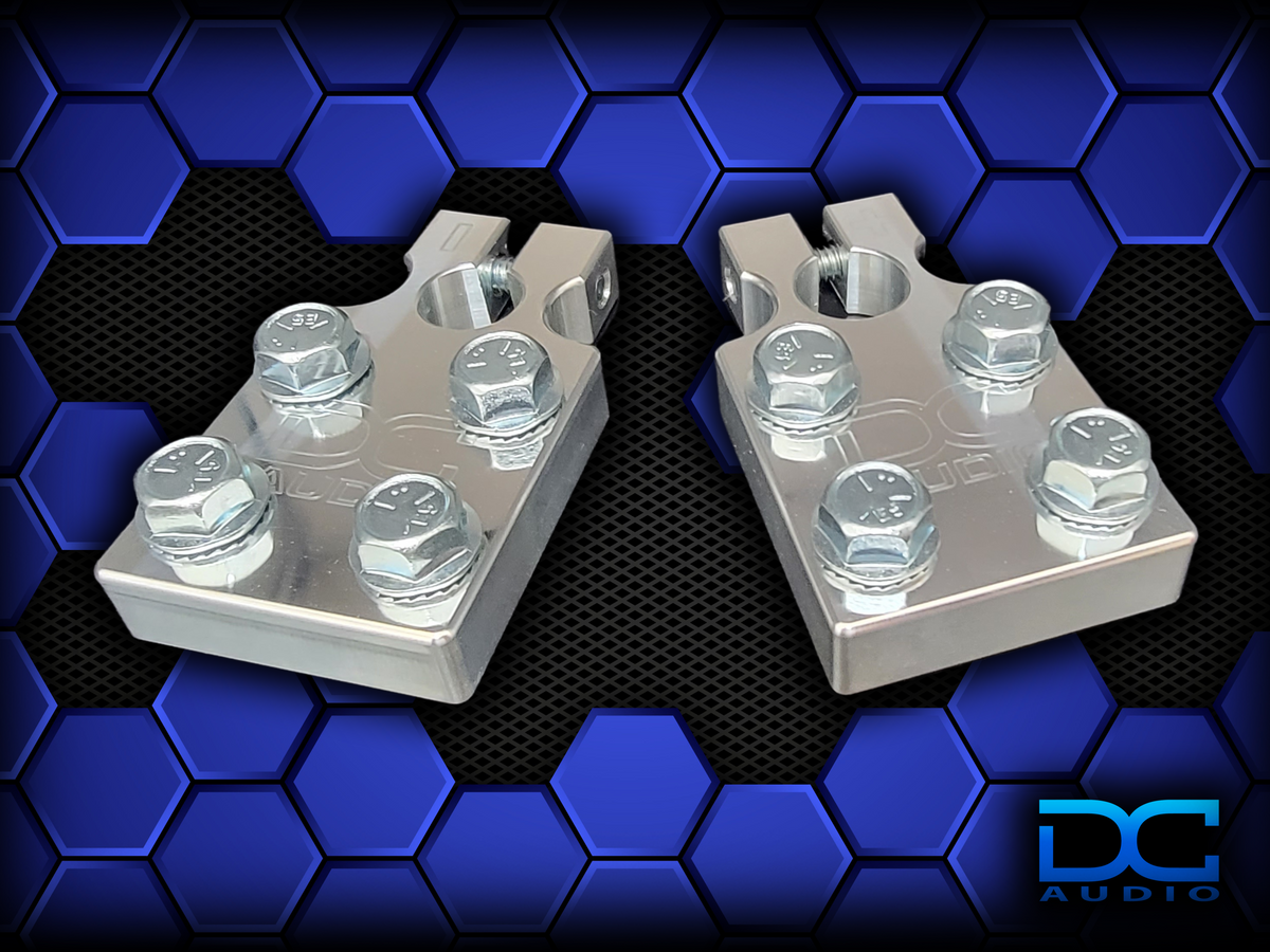 DC Audio TM-SAE-4FLT-ALU SAE Clamp battery terminals