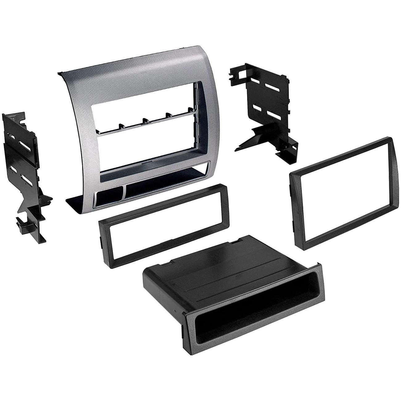 American International Installation Kit for 2005-2011 Toyota Tacoma - Silver (Part Number: TOYK972S)