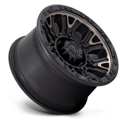 Fuel 1PC D824 Traction 17x9 6x120 Matte Black Wheel, +1 Offset