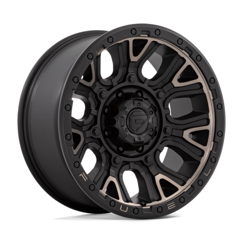 Fuel 1PC D824 Traction 20x9 Wheel, 8x180 Bolt Pattern, Matte Black with Double Dark Tint