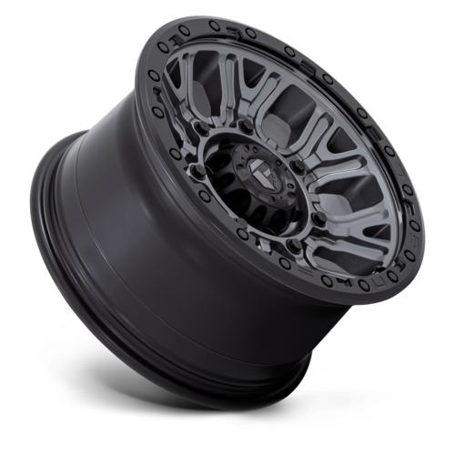 Fuel 1PC D825 Traction 17x9 Wheel, 6x5.5 Bolt Pattern, Matte Gunmetal with Black Ring