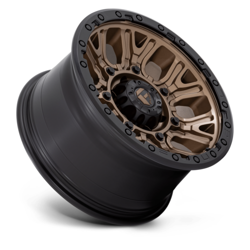 Fuel 1PC D826 Traction 17x9 Wheel, 6x5.5 Bolt Pattern, Matte Bronze with Black Ring
