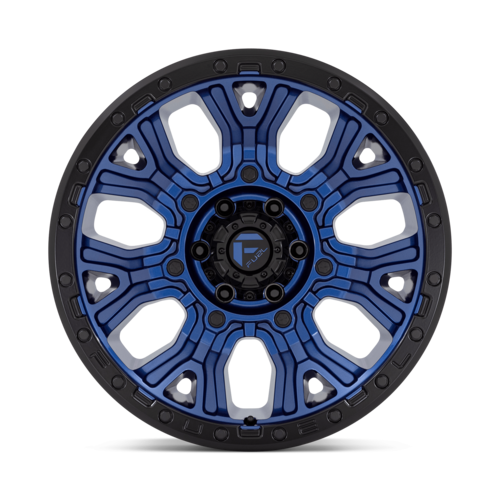 Fuel 1PC D827 Traction 20-Inch Dark Blue Wheel with Black Ring, 6x135 Bolt Pattern, -18 Offset