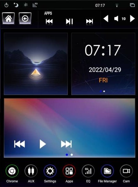 Linkswell 2014-2018 DODGE RAM / 2019-2024 CLASSIC DODGE RAM GENERATION 5 T-STYLE RADIO (Factory Rework) - View 3