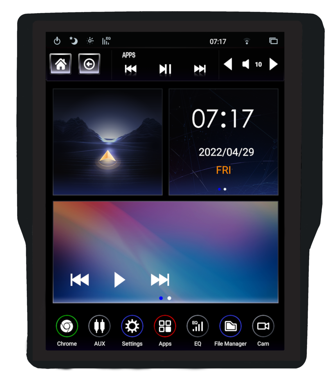 Linkswell - 2019-2024 Dodge Ram Generation 5 T-Style Radio - TS-DGPU12-1RR-5S - View 1